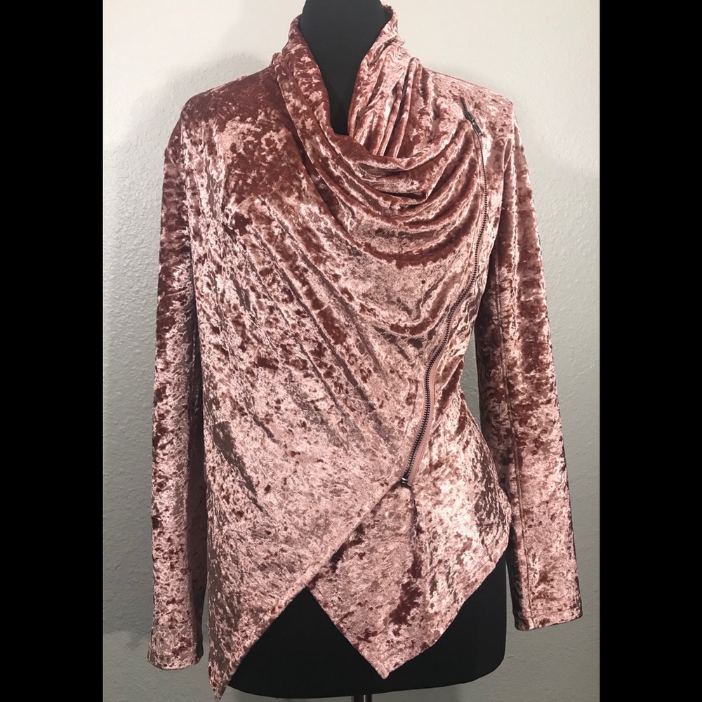 BLANKNYC Pink Moto Jacket